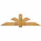 Ekena Millwork Redmond Rough Sawn Timber Gable Bracket, Western Red Cedar, 72"W x 21"H x 4"D x 6"F, 7/12 Pitch GBW072X21X0406RED00RWR - alternate 1